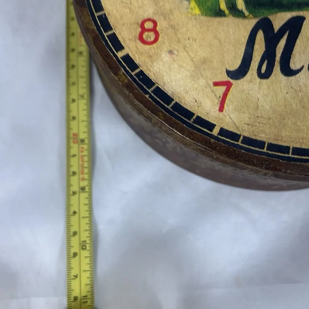 Vtg Best Milk. Happy Dairy Life Is Good WALL Clock